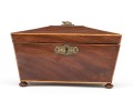19th Century Casque Form Tea Caddy