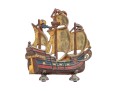 Antique Cast Iron Clipper Ship Doorstop
