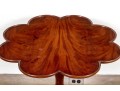 Georgian Style Mahogany Clover Form Tilt Top Wine Stand