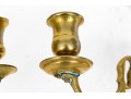 18th And 19th C. Brass Twin Light Sconces