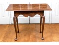 New England Cherry Queen Anne Tea Table, Ca. 1760-80