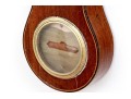 19th Century Mahogany Wheel Barometer