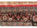 Antique Hand-Knotted Wool Persian Sarouck Carpet, 9'-3 X 6'-1