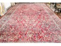 Antique Persian Hand-Knotted Wool Sarouk Palace Size Carpet, 21'-1 X 11'-10, Ca. 1930-40