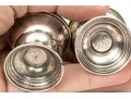 Collection Of Six Assorted Sterling Silver Casters, 8.95 Ozt.