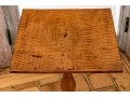 New England Figured Maple Spider Leg Candle Stand, Ca. 1790-1810