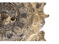 German Gilt Brass Rococco Style Mantle Clock, 19th Century
