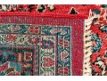 Antique Hand-Knotted Wool Persian Sarouck Carpet, 9'-3 X 6'-1