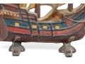 Antique Cast Iron Clipper Ship Doorstop