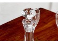 Waterford Lidded Decanter With Four Goblets