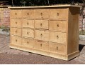 Antique American Pine Sixteen Drawer Apothcary Chest