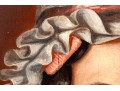 Antique Oil On Panel, Portrait Of A Woman