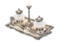 Horace Woodward & Co. LTD, Sterling Silver Ink Stand, London Ca. 1890