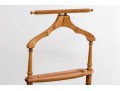 Vintage Solid Maple Valet Stand