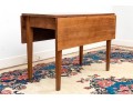 American Late Federal Mahogany Farmhouse Drop Leaf Table, Ca. 1810-30
