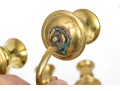 18th And 19th C. Brass Twin Light Sconces