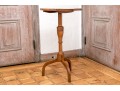 Antique Continental Walnut Tilt Top Spider Leg Wine Stand