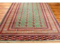 Hand-Knotted Wool Persian Bokhara Room Size Carpet, 10'-2 X 7'-4 1/4