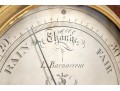 19th Century Mahogany Wheel Barometer By L. Barnasconi Of Bath