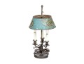 Antique Tole Bouillotte Lamp