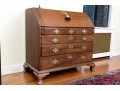 Classic Massachusetts Mahogany Chippendale Slant Front Desk, Ca. 1770-90