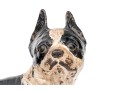 Antique Cast Iron Hand-painted Boston Terrier Doorstop