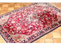 Hand-Knotted Persian Hamadan Accent Carpet, 4'-11 X 3'-5 1/2