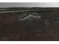 Antique British Carved Oak Coffer Chest, 18th Century