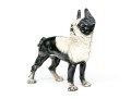 Antique Cast Iron Hand-painted Boston Terrier Doorstop