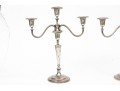 Pair Of Tiffany & Co. Sterling Silver Candelabra, 70.74 Ozt.
