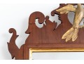 Chippendale Looking Glass With Phoenix, 18th Century