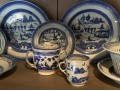 Collection Of Fifty-two Pieces Of Chinese Export Blue And White Porcelain