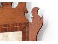 American Chippendale Mahogany Looking Glass, Ca. 1780-1800