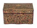 A Fine Louis XVI Boulle Work Tea Caddy, Ca. 1775-1795