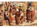 Theresa Bernstein (Polish-American, 1890-2002) Oil On Board, Rural Market With Figures