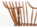 Quality New England Carved Windsor Hoop Back Armchair