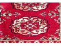 Hand-knotted Wool Bokhara Runner Carpet, 10'-1 X 2'-7