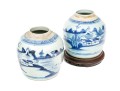 Two 19th C. Chinese Export Ginger Jars