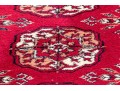 Hand-knotted Wool Bokhara Runner Carpet, 10'-1 X 2'-7
