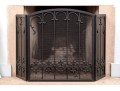 Heavy Quality Fireplace Spark Screen In Three Sections