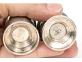 Collection Of Six Assorted Sterling Silver Casters, 8.95 Ozt.