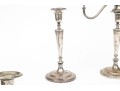Pair Of Tiffany & Co. Sterling Silver Candelabra, 70.74 Ozt.