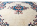 A Fine Persian Hand-Knotted Wool Open Field Kerman Carpet, 13'-9 X 10'-7, Ca. 1940 Or Earlier