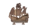 Antique Cast Iron Clipper Ship Doorstop