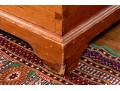 New England Pine Blanket Chest, 19th Century