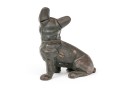 Cast Iron Seated Bulldog Form Door Stop