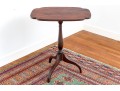 New England Federal Quatrefoil Form Tilt Top Stand, Ca. 1800-1820