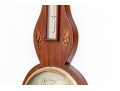 19th Century Mahogany Wheel Barometer