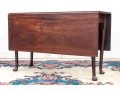 American Queen Anne Mahogany Drop Leaf Table, Ca. 1750-70