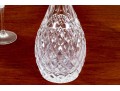 Waterford Lidded Decanter With Four Goblets